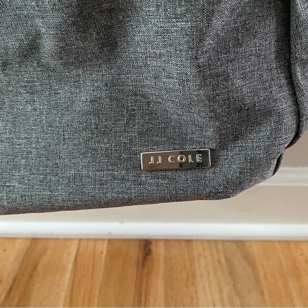 JJ Cole Collection Linden Diaper Bag Gray Baby Bag